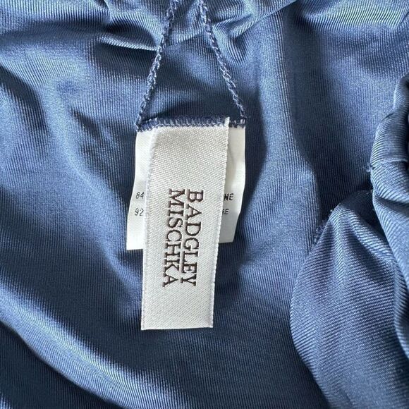 Badgley Mishka Blue Beaded Swim Bottoms - Picture 5 of 6